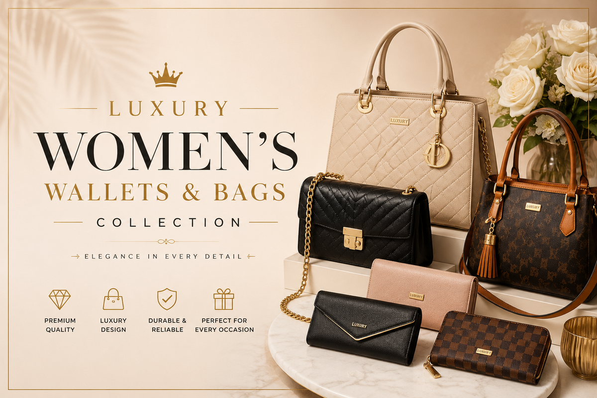 Luxury Women’s Wallets & Bags Collection