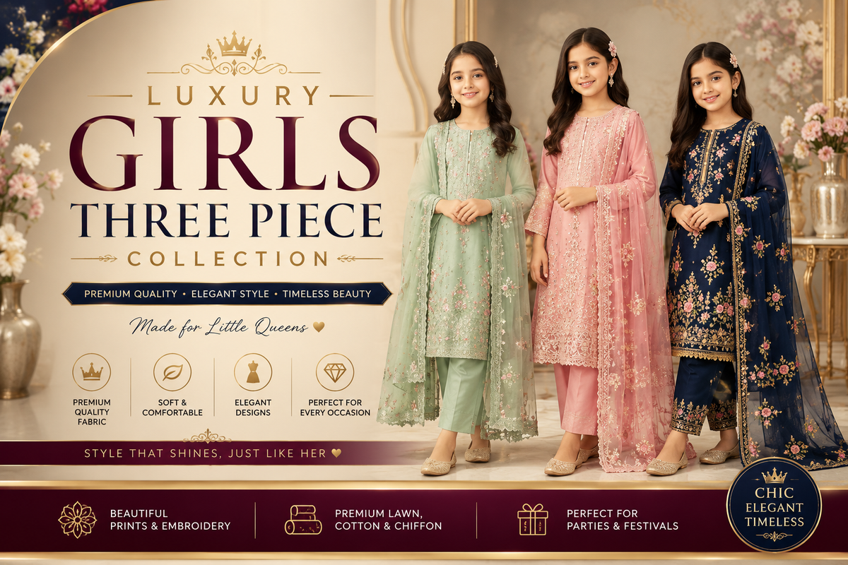 Luxury Girls Three Piece Collection