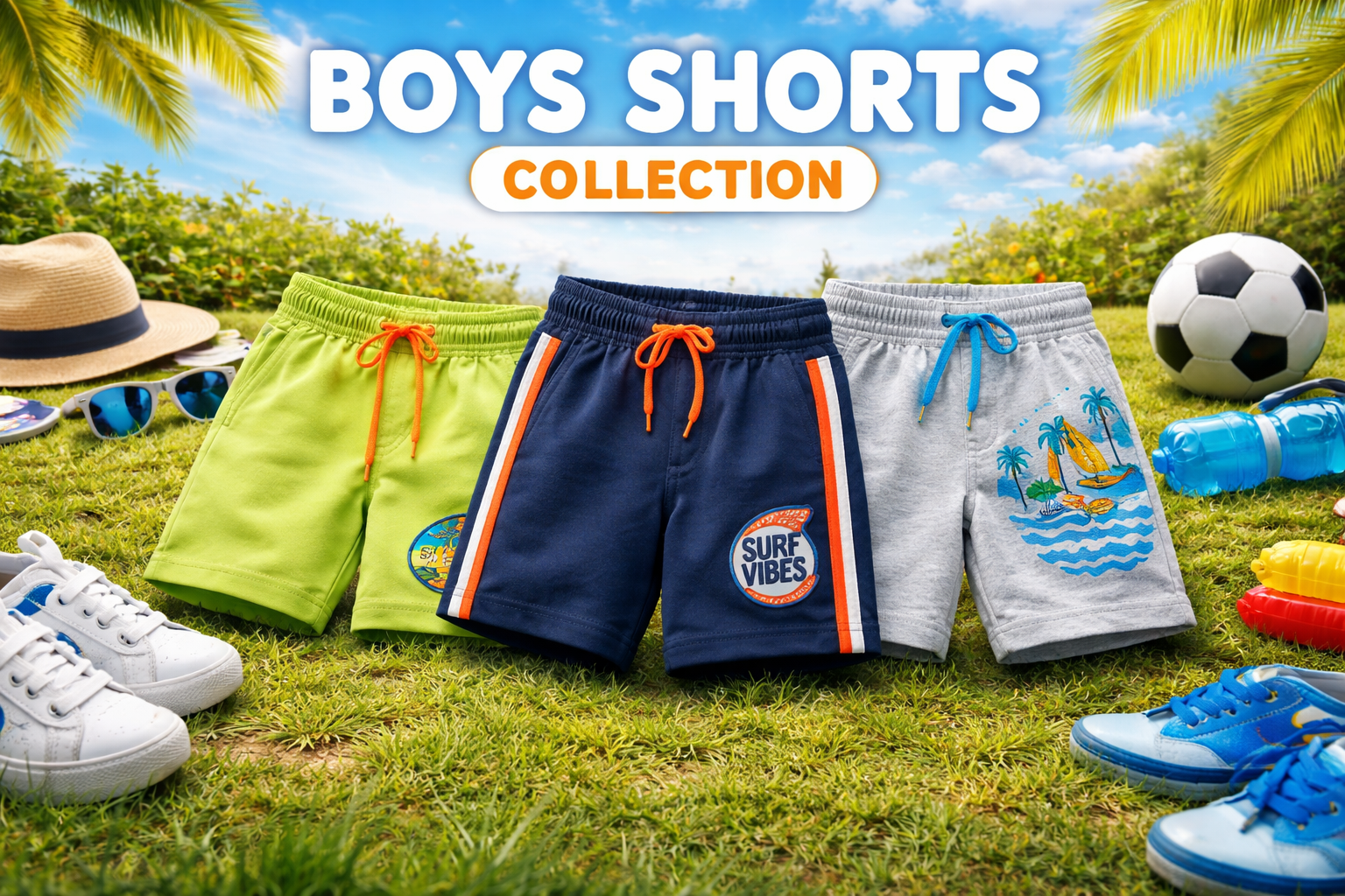 Boys Premium Comfort Shorts Collection