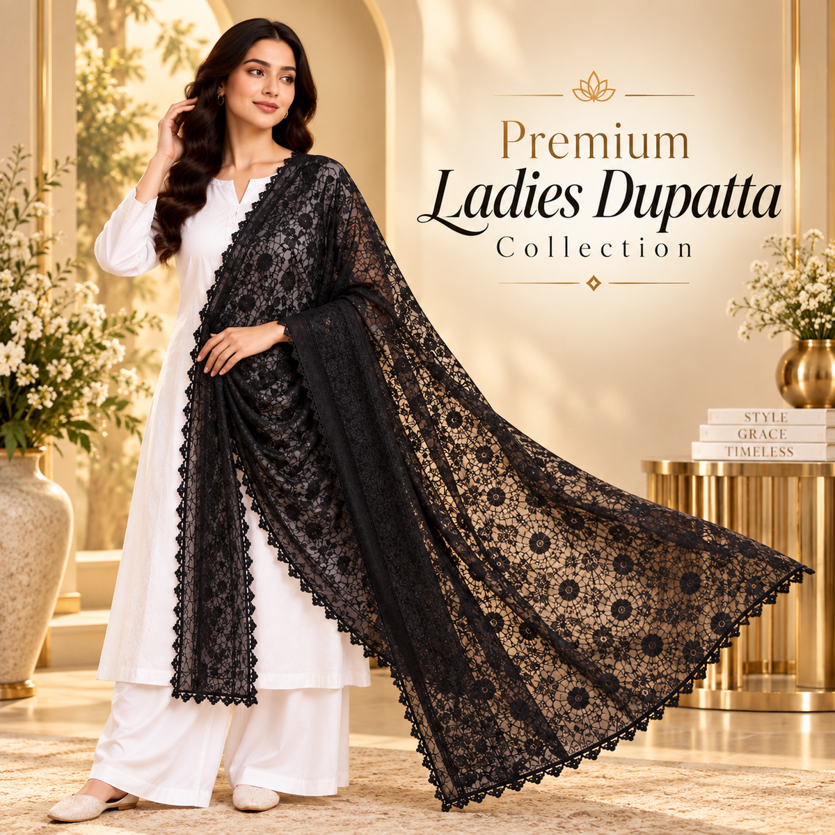 Premium Ladies Dupatta Collection