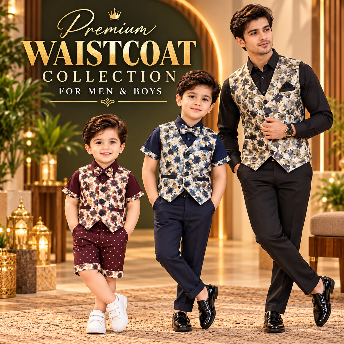 Boys Waistcoat & Formal Sets
