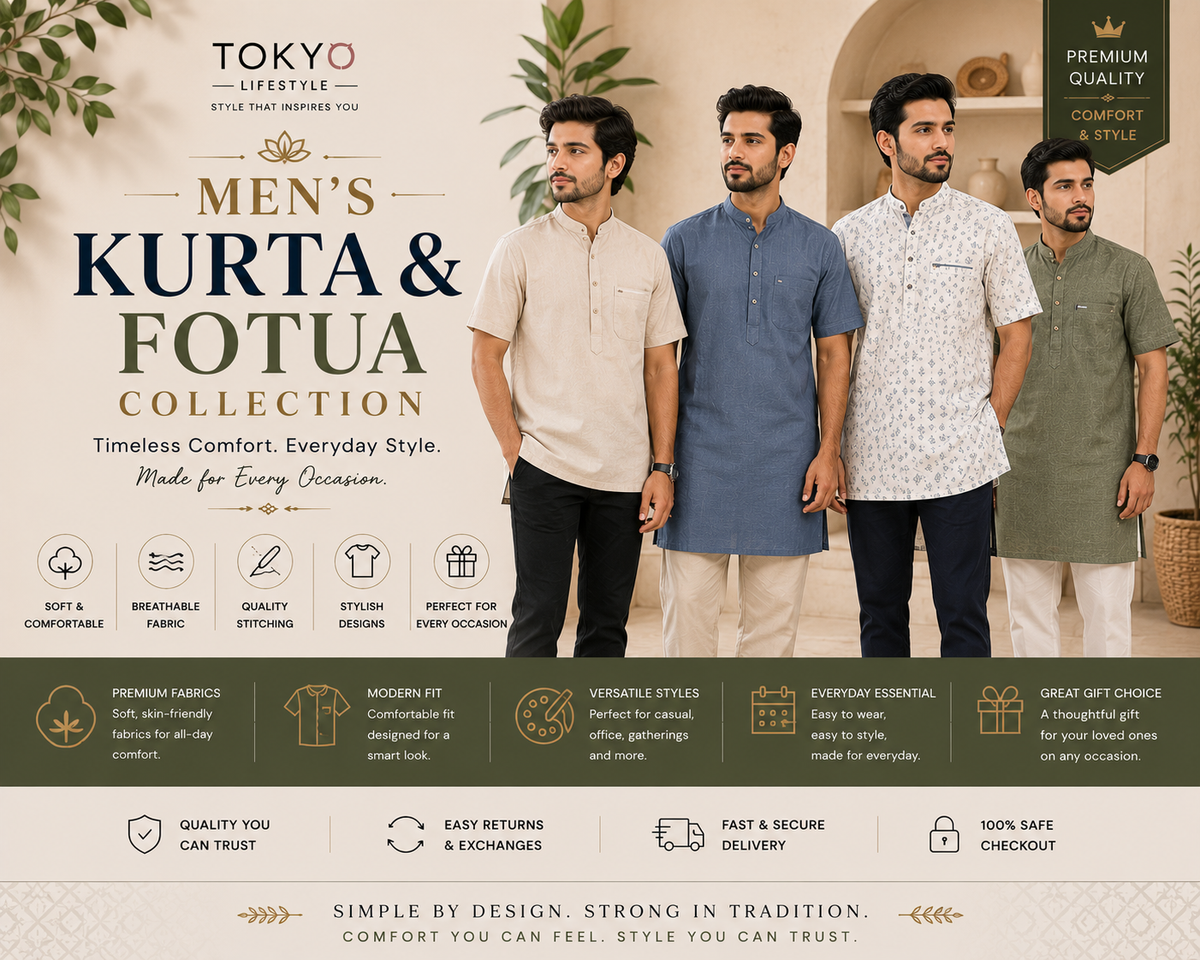 Men's Kurta & Fotua Collection