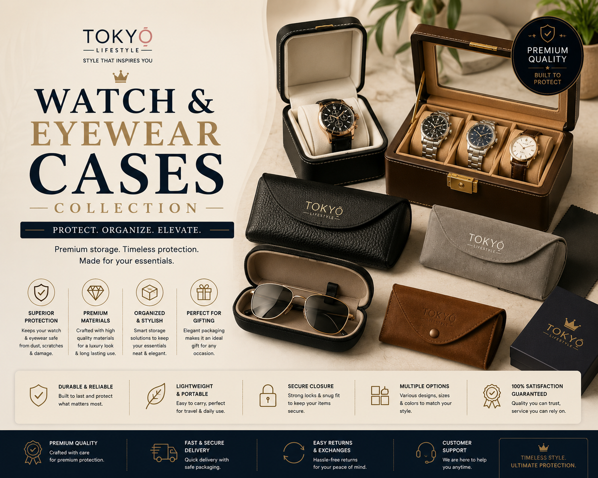 Watch & Eyewear Cases Collection