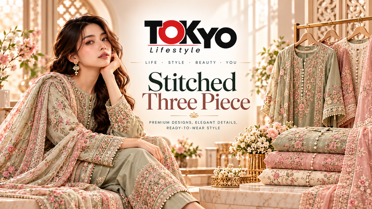 Stitched Three Piece