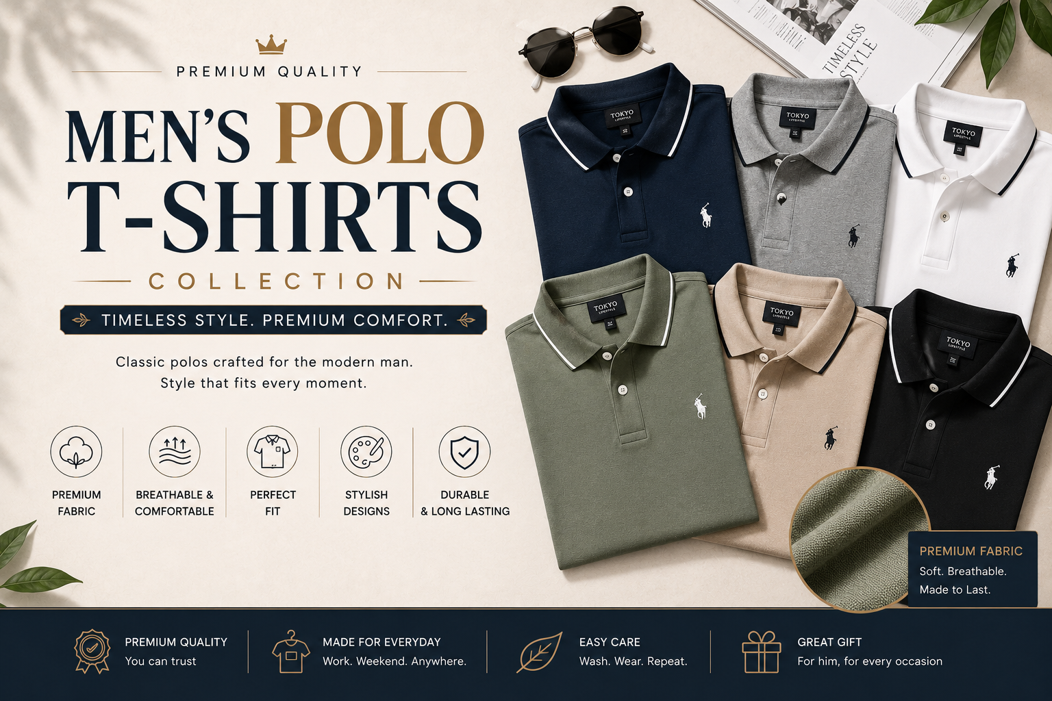 Men's Polo T-Shirts Collection