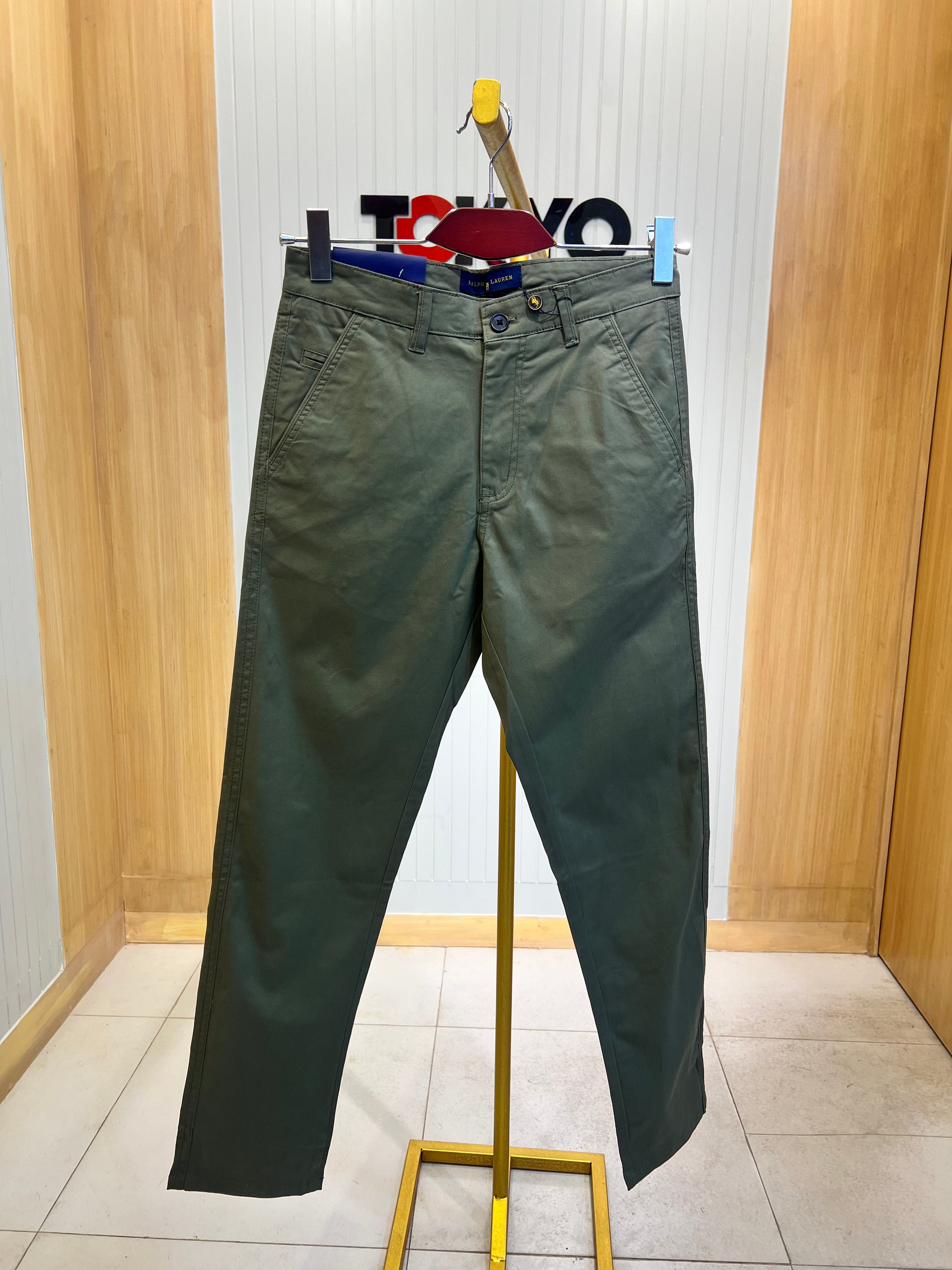 RL Premium Chino Pant Olive Green-1113