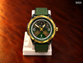 Men's Premium Skeleton-Style Analog Leather Strap Watch – W64