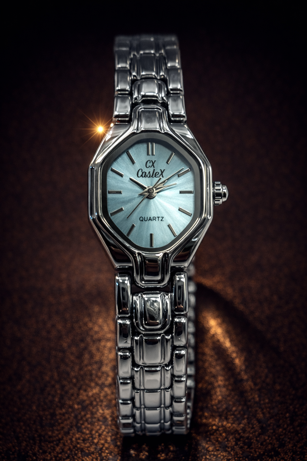 CX62 Caslex Chain Bracelet Ladies Watch