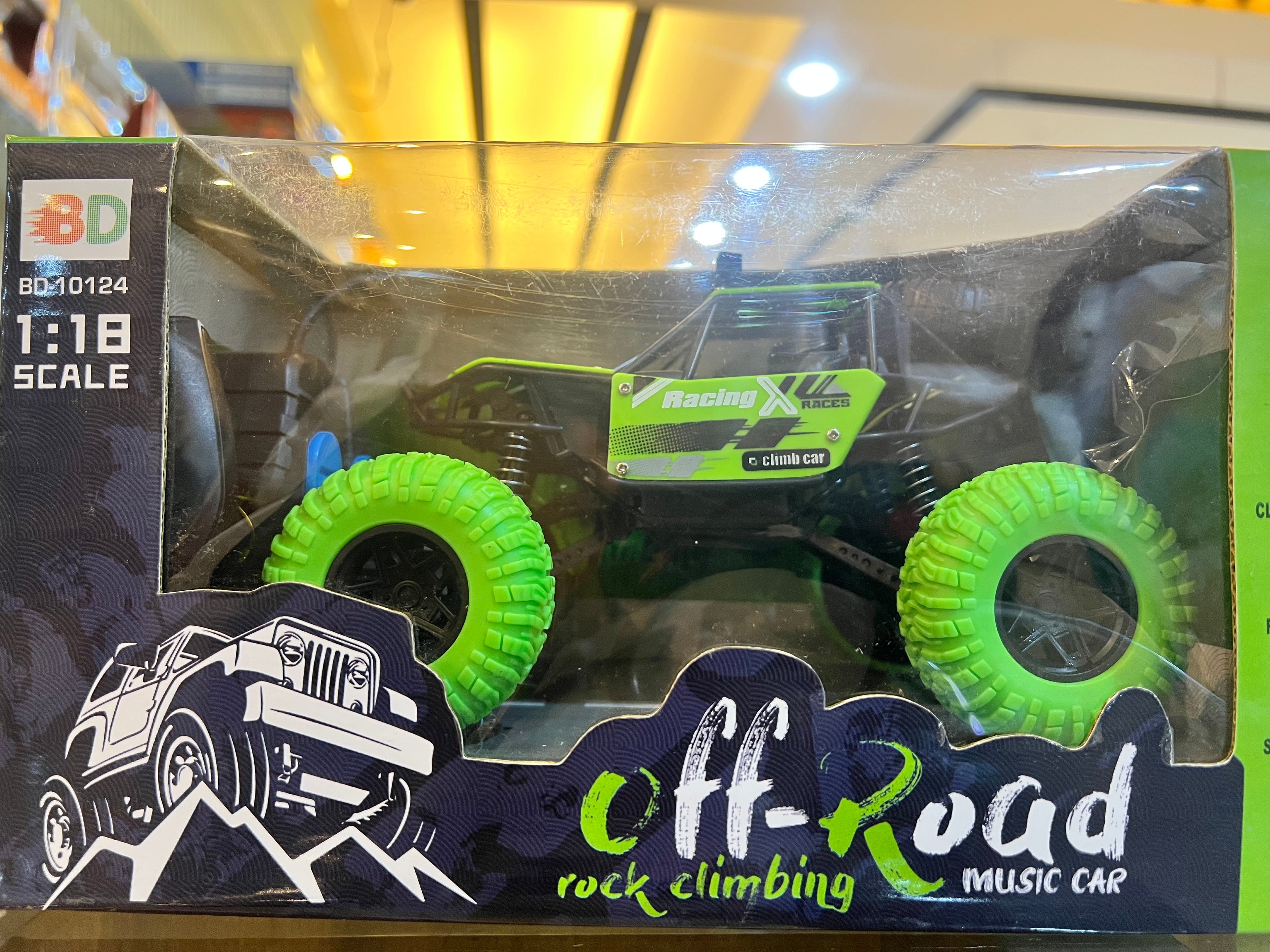 Off-Road Rock Climbing RC Car (Music & Light, 1:18 Scale)