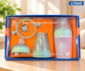 Premium Baby Feeding Bottle Gift Set – 3 Piece Feeding Essentials | C1040
