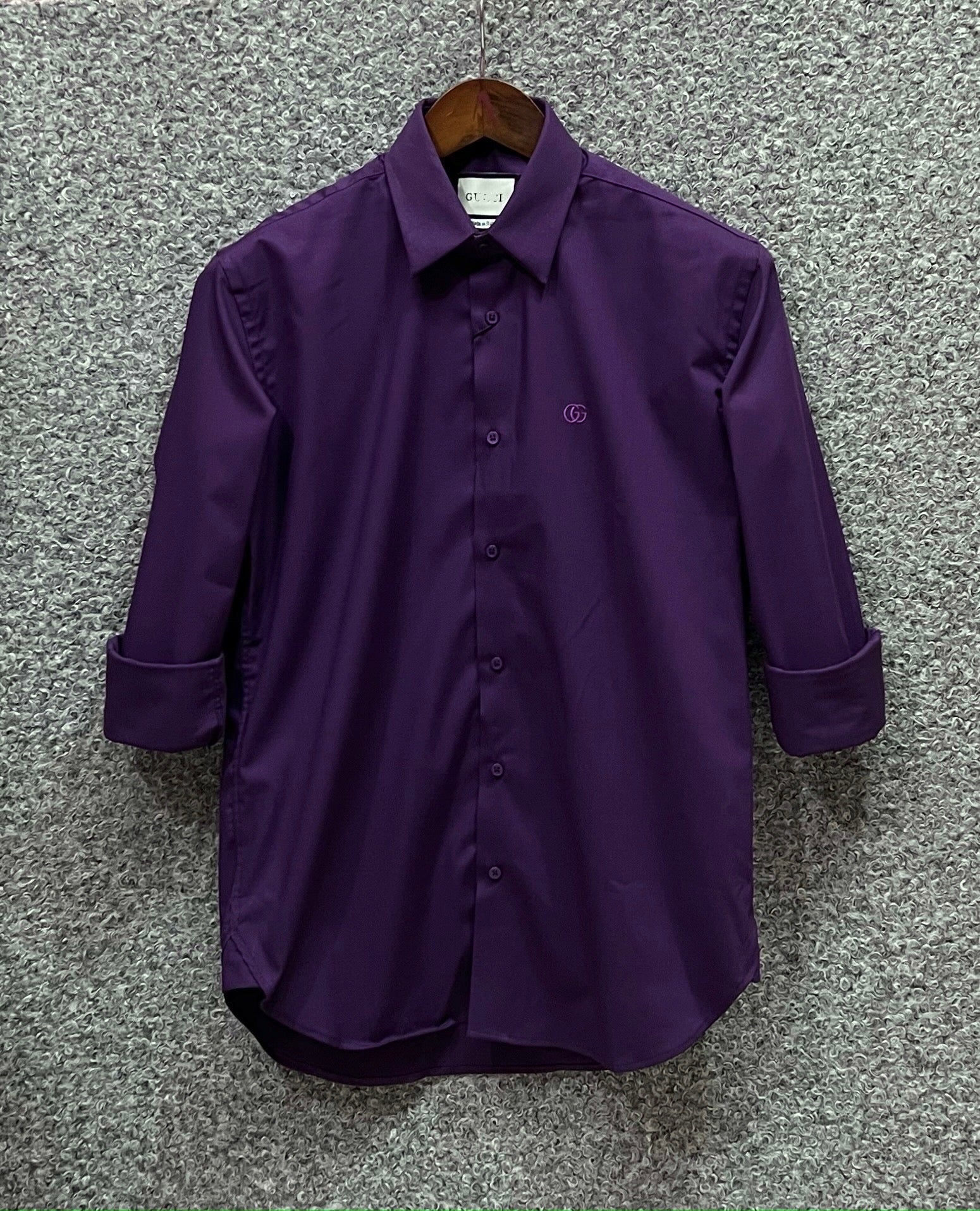 GCS Premium Solid Shirt Purple