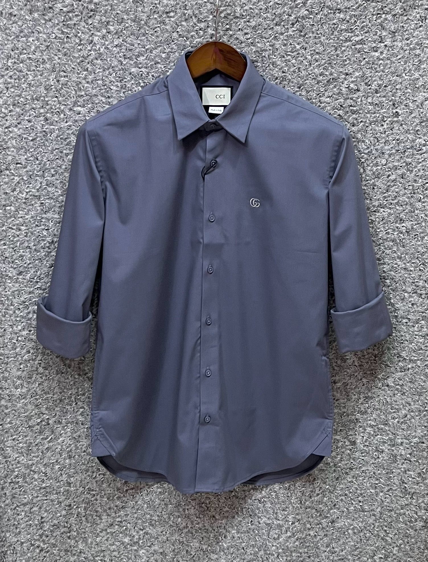 GCS Premium Solid Shirt Ash
