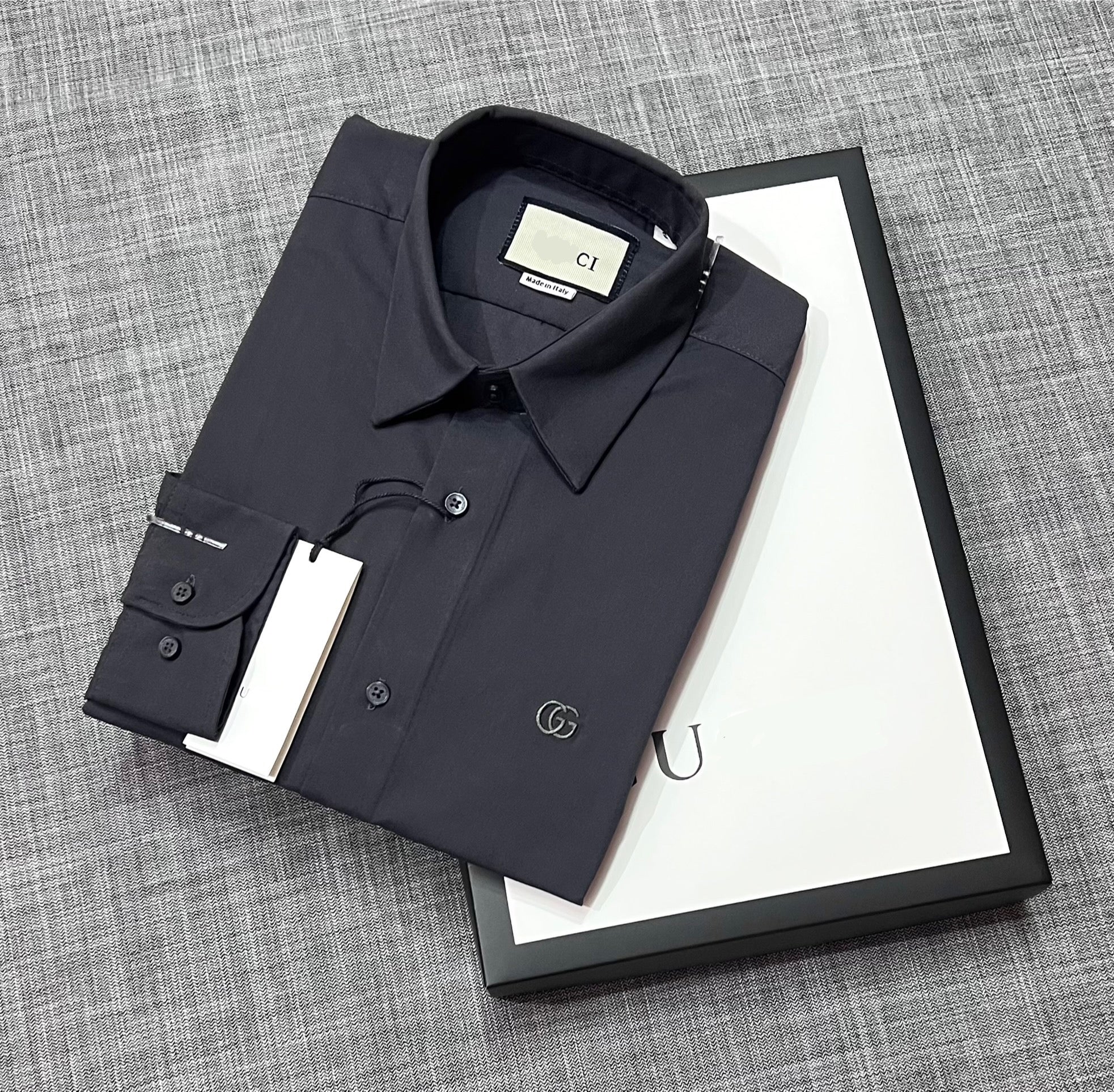 GCS Premium Solid Shirt Charcoal