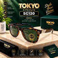 Premium Tortoiseshell Square Sunglasses – SG120