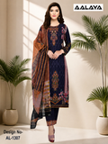 Luxury Digital Printed Lawn Three Piece Set -C265