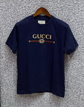 Premium Embroidery Tshirt GCCT Navy .