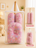 Baby Cotton Pillow & Side Bolster Set-C230