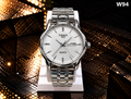 Men's Premium Classic Analog Metal Strap Watch – W94