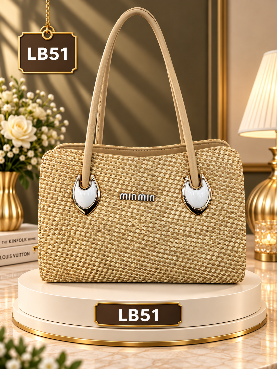 Premium Woven Texture Shoulder Bag – LB51