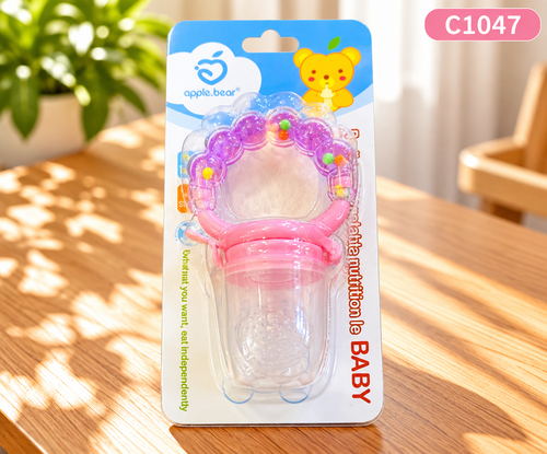 Apple Bear Baby Fruit & Food Feeder Pacifier with Teether – C1047