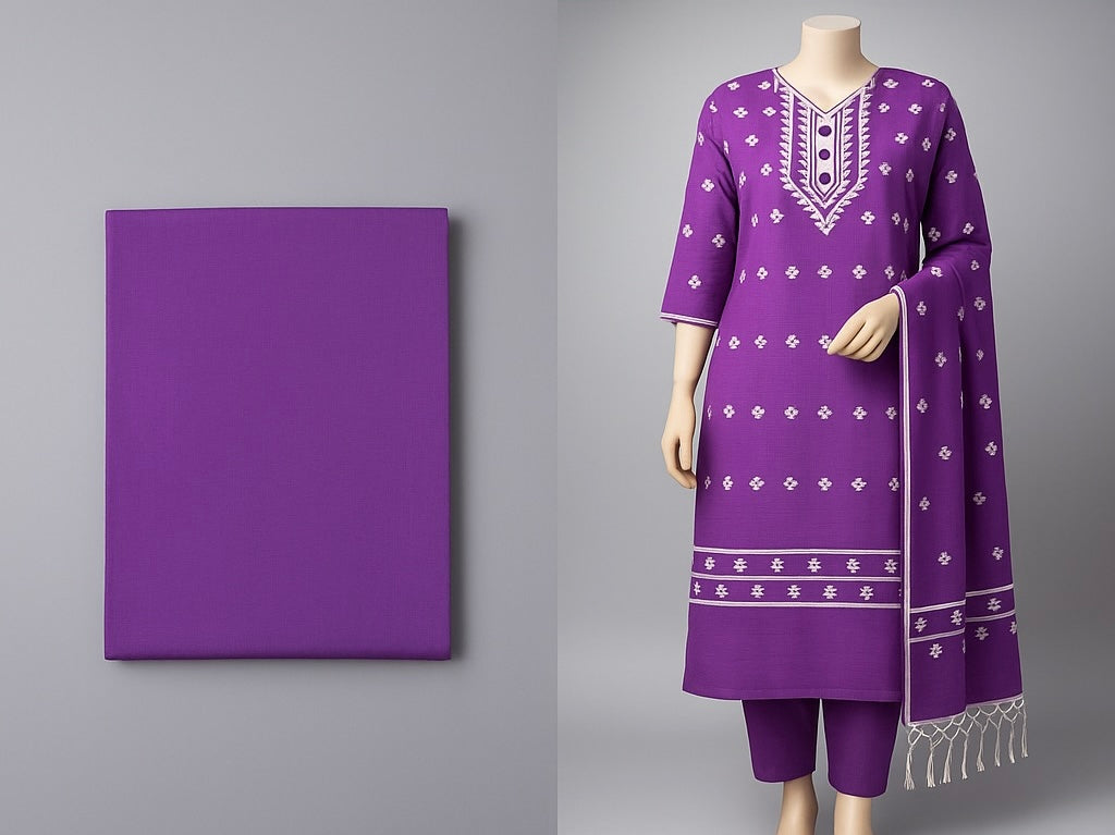 Half Silk Three Piece ST16