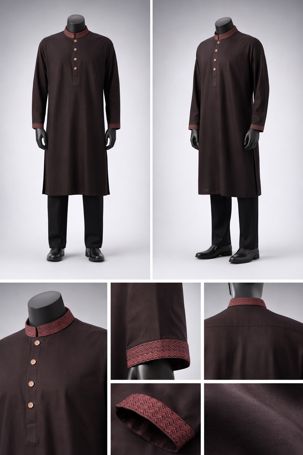 Luxury embroidery Panjabi with premium finish 304