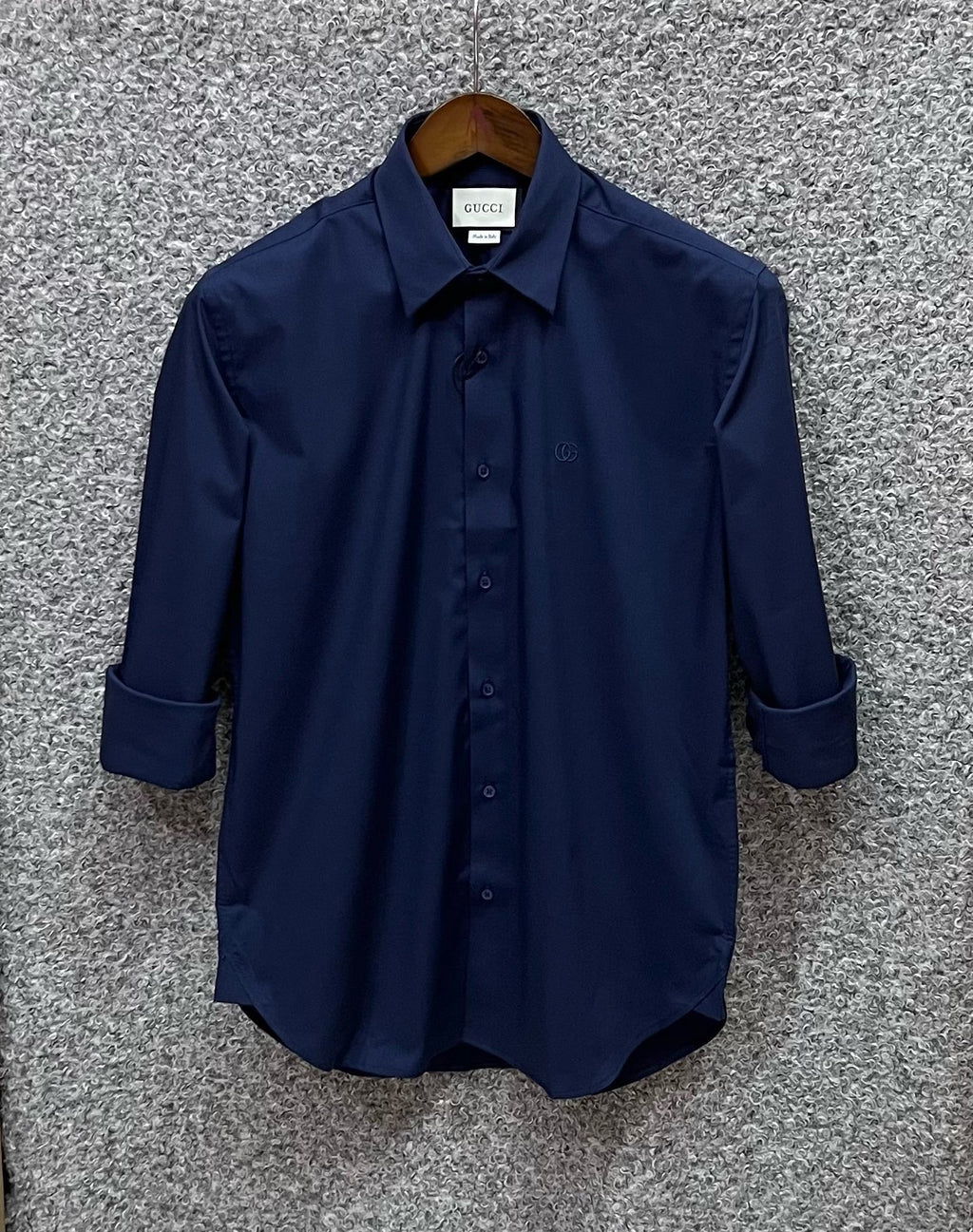 GCS Premium Solid Shirt Navy