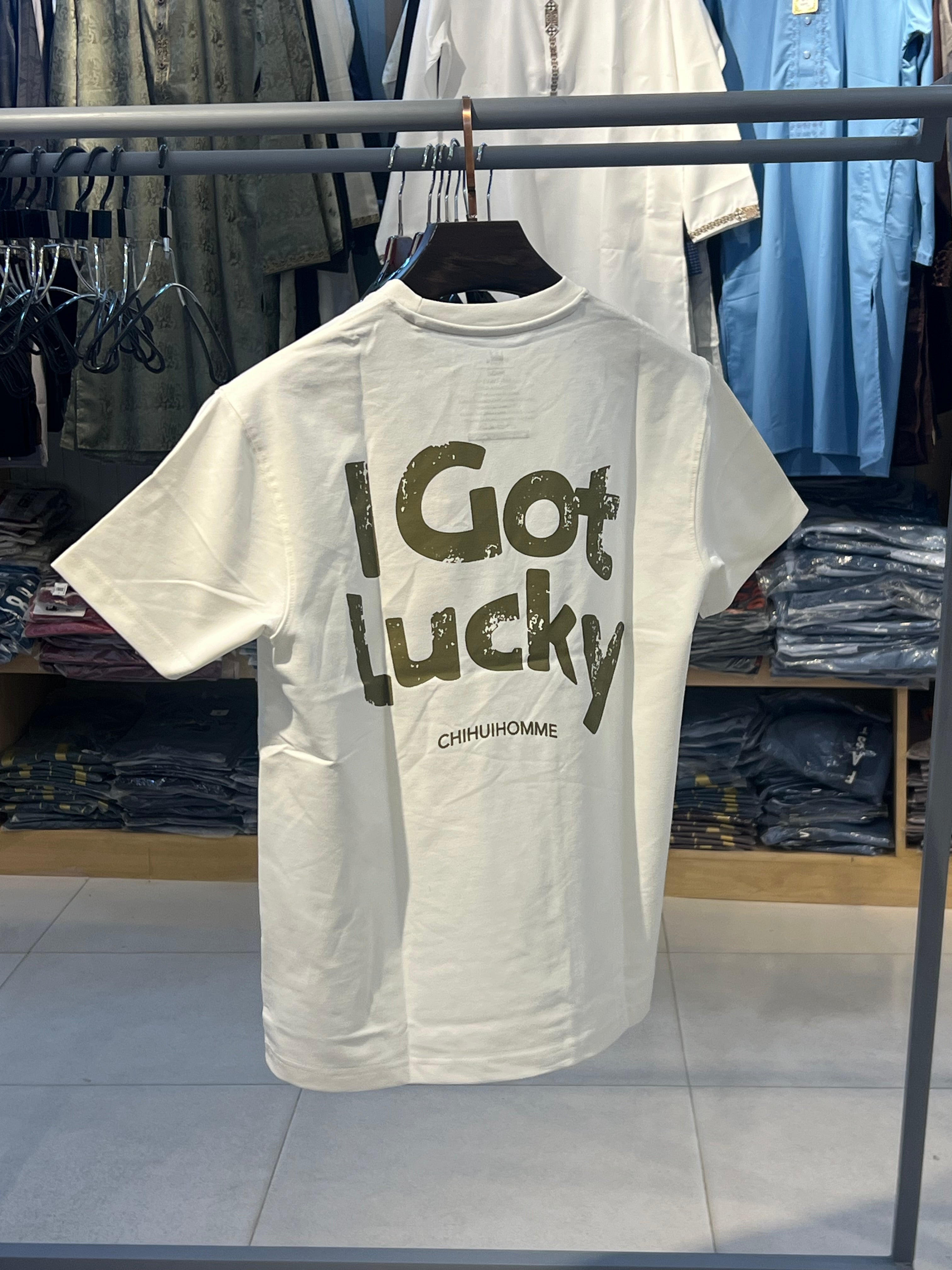 Gatsby Oversized T-Shirt for Men – Premium Stretch Cotton 1401 WHITE