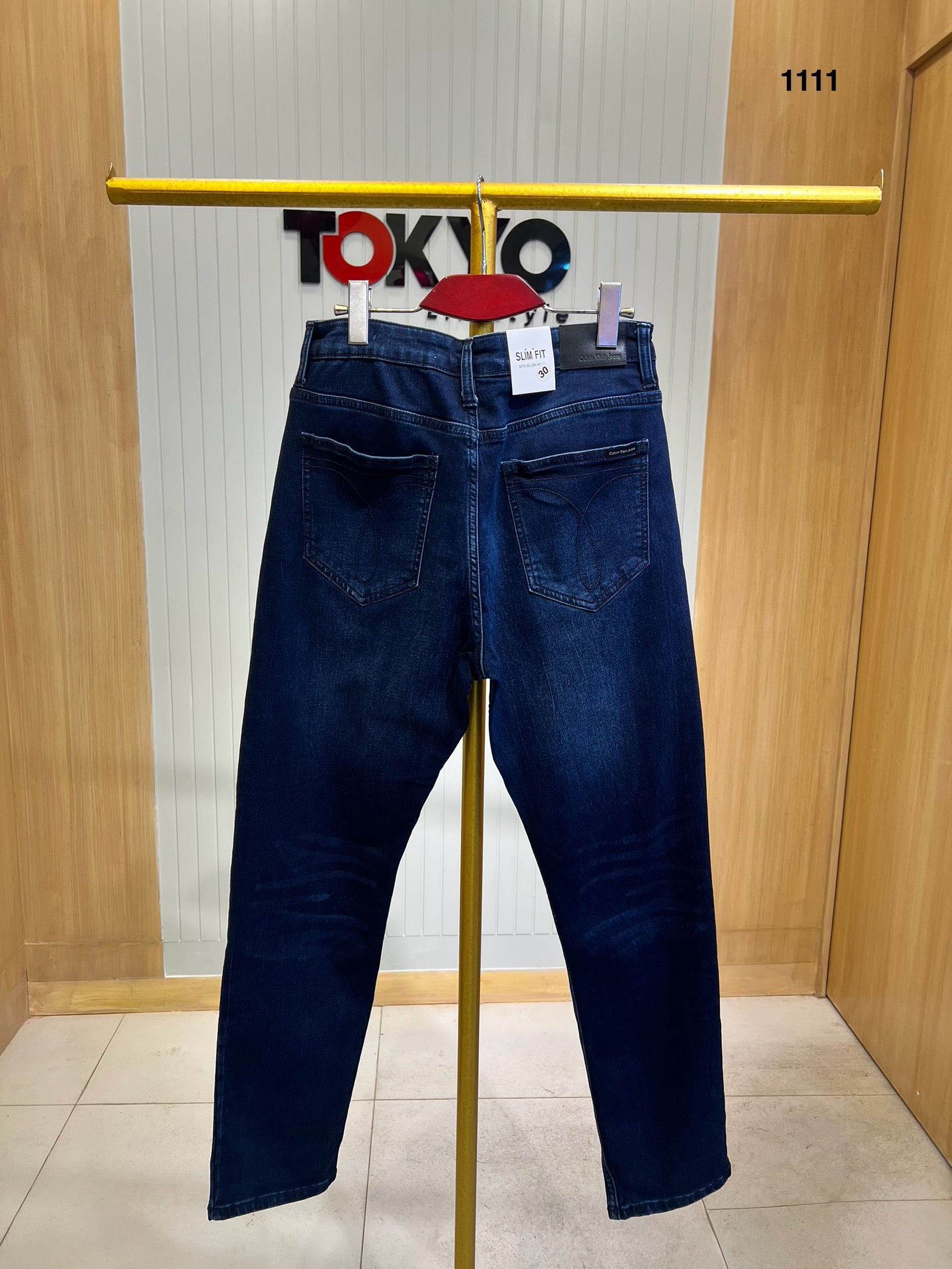 Premium Knit Denim Pant – Slim Fit Semi Narrow DNM-1111