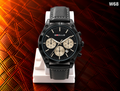 Men's Premium Multi-Dial Analog Leather Strap Watch – W68