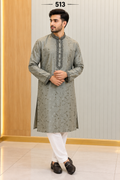 Luxury embroidery Panjabi with premium finish-501