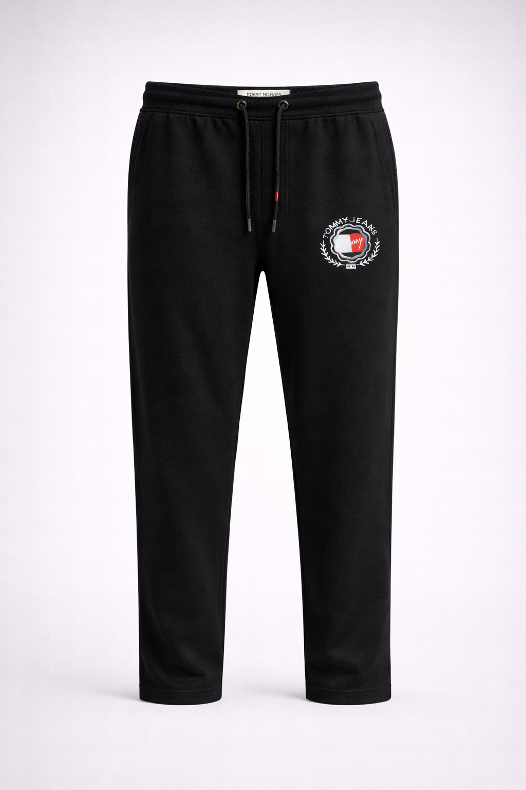 Men's Premium Embroidered Fleece Jogger Pants Black  121
