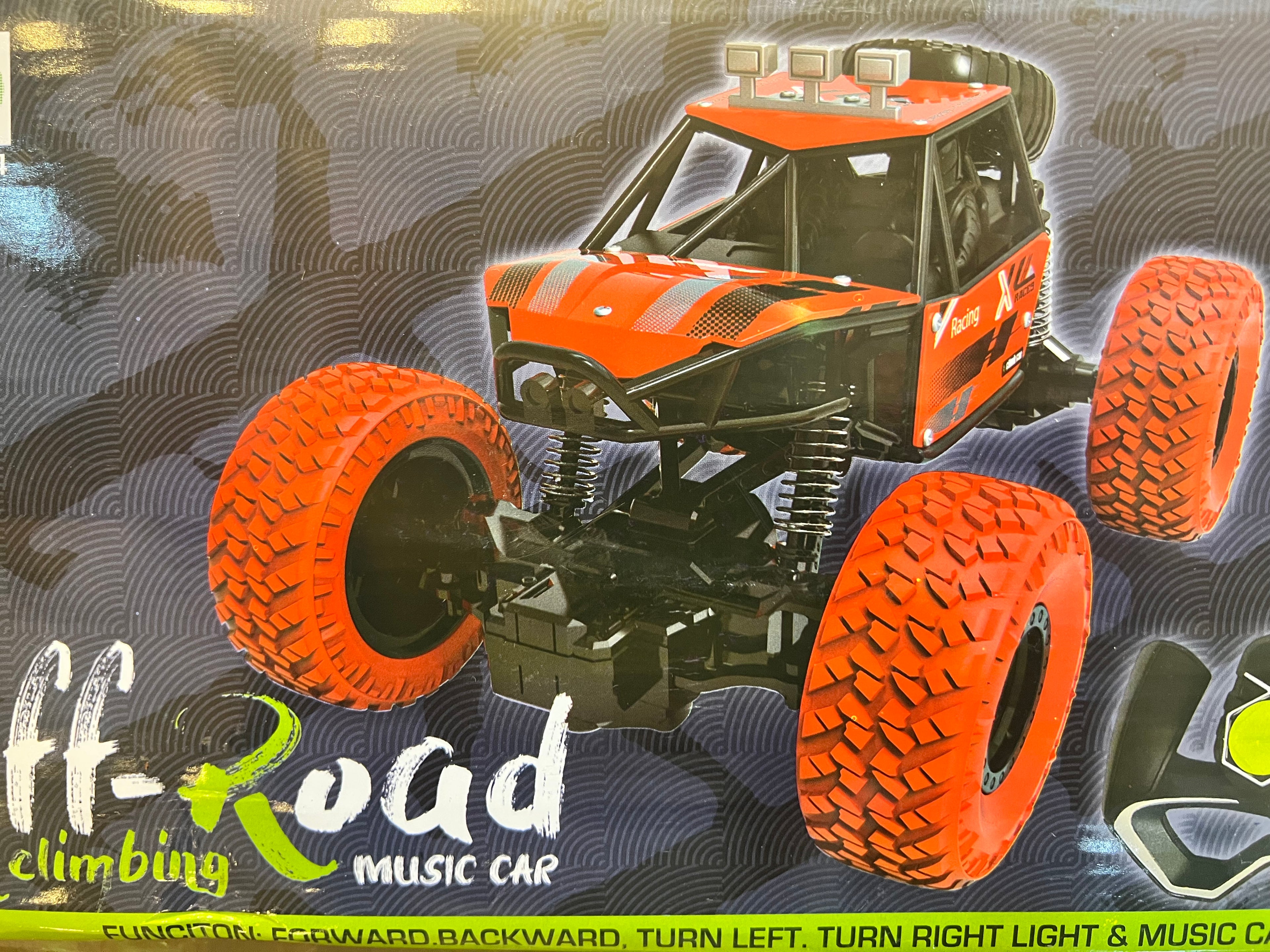 Off-Road Rock Climbing RC Car (Music & Light, 1:18 Scale)