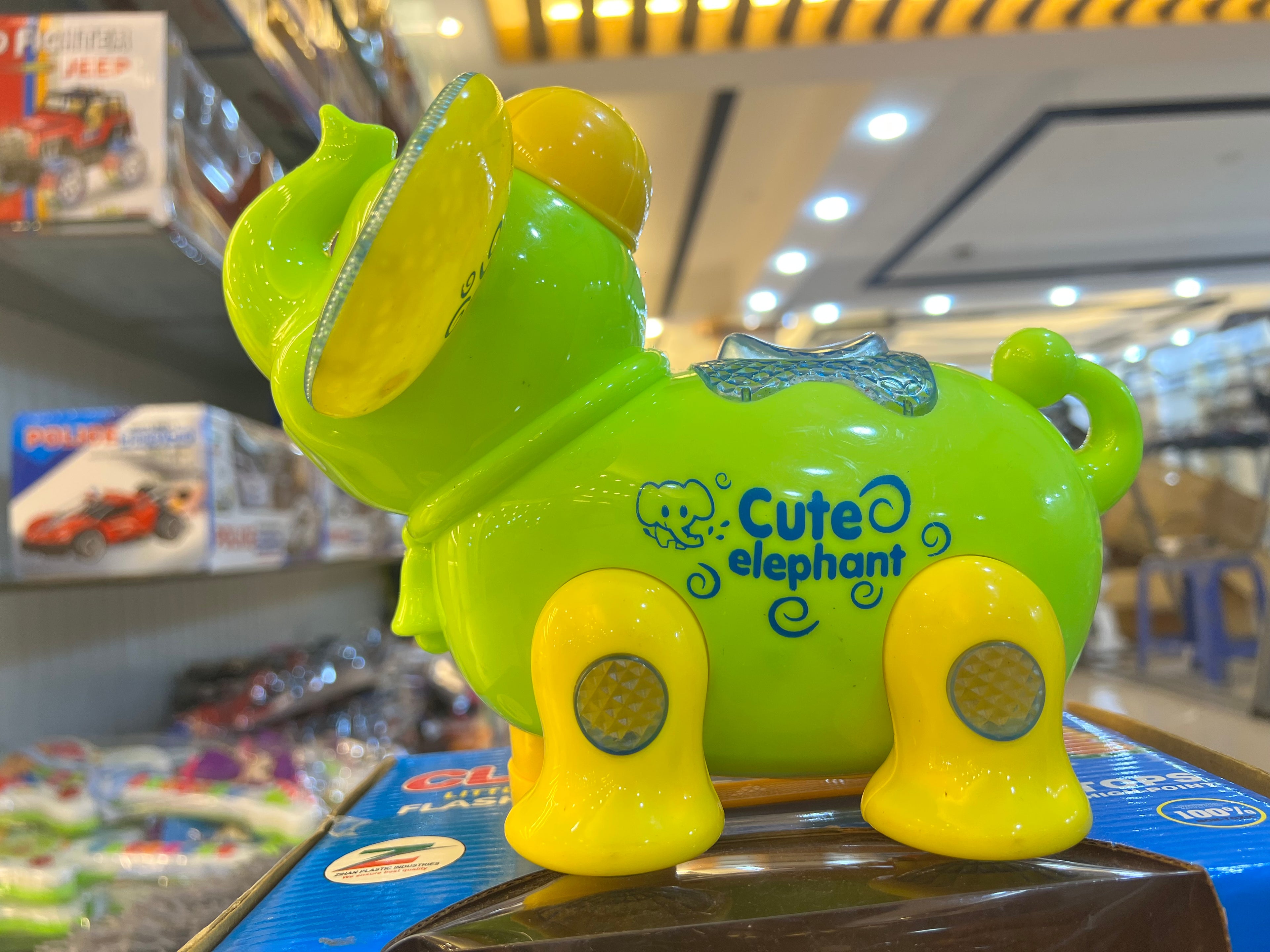 Elephant Projection Flash Electric Toy with Music & Lights