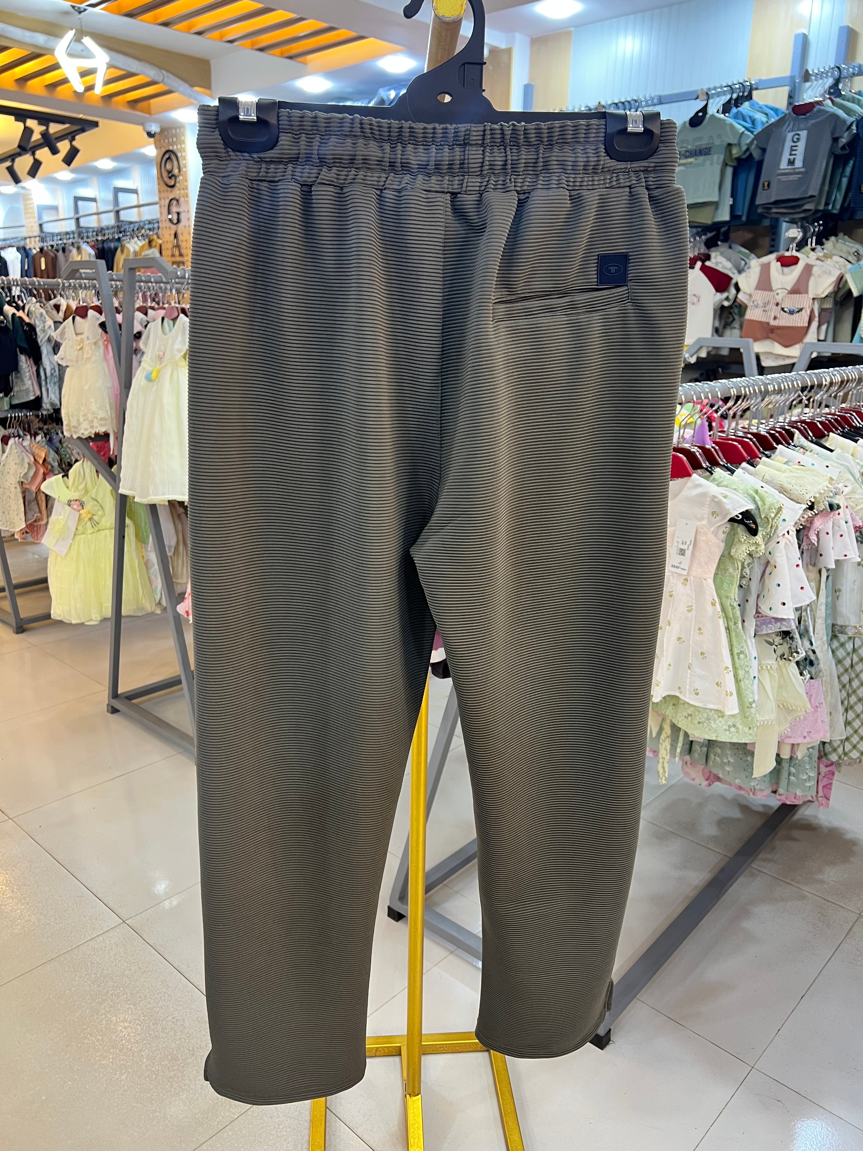 Premium Low Cut Baggy Trouser Graphite Gray-TP14