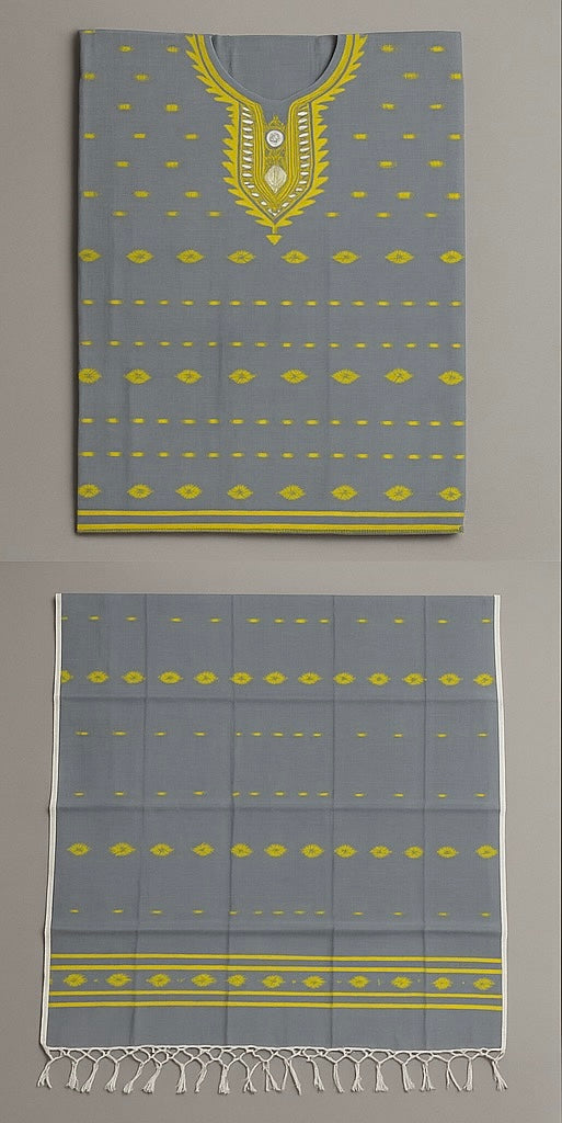 Half Silk Three Piece ST18