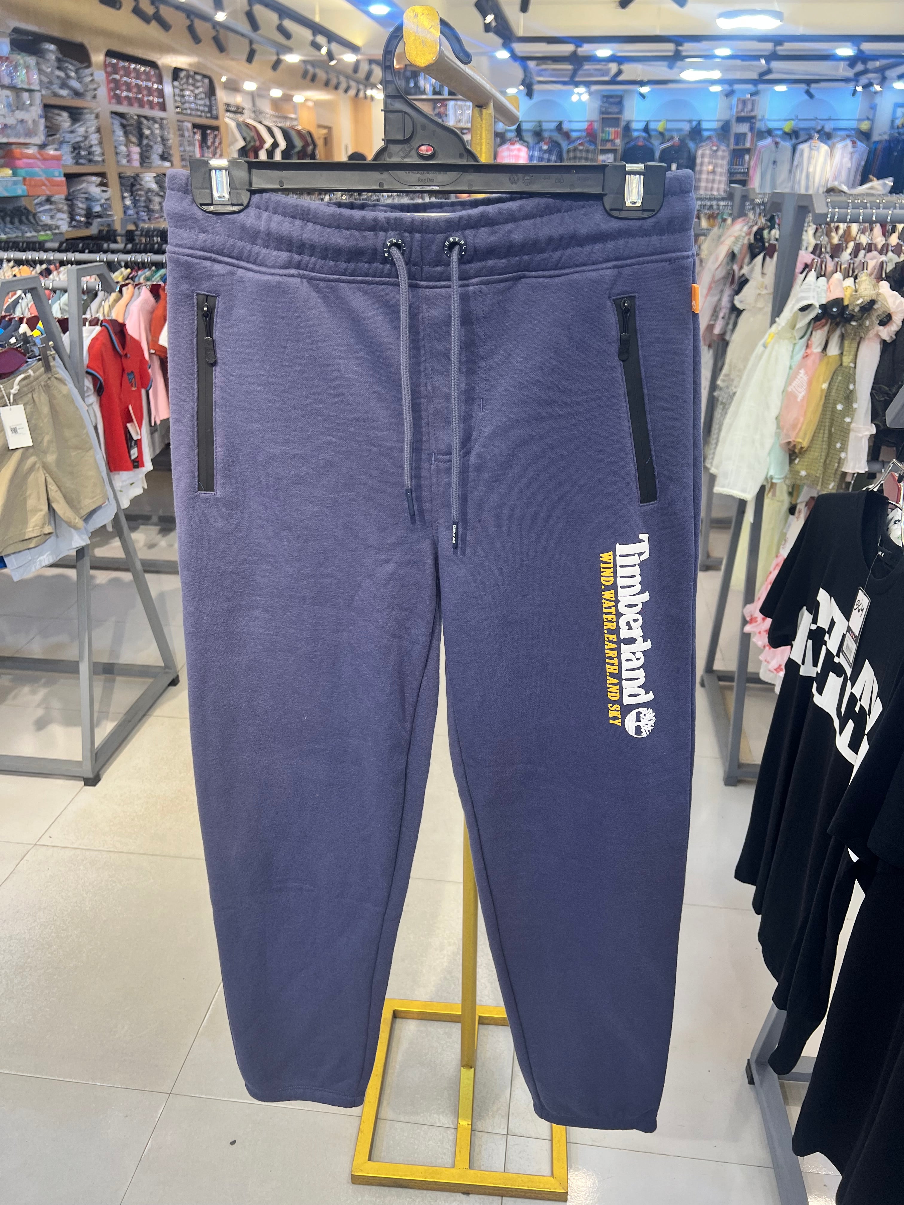 Premium Men's Dusty Indigo Track Pants|TP26