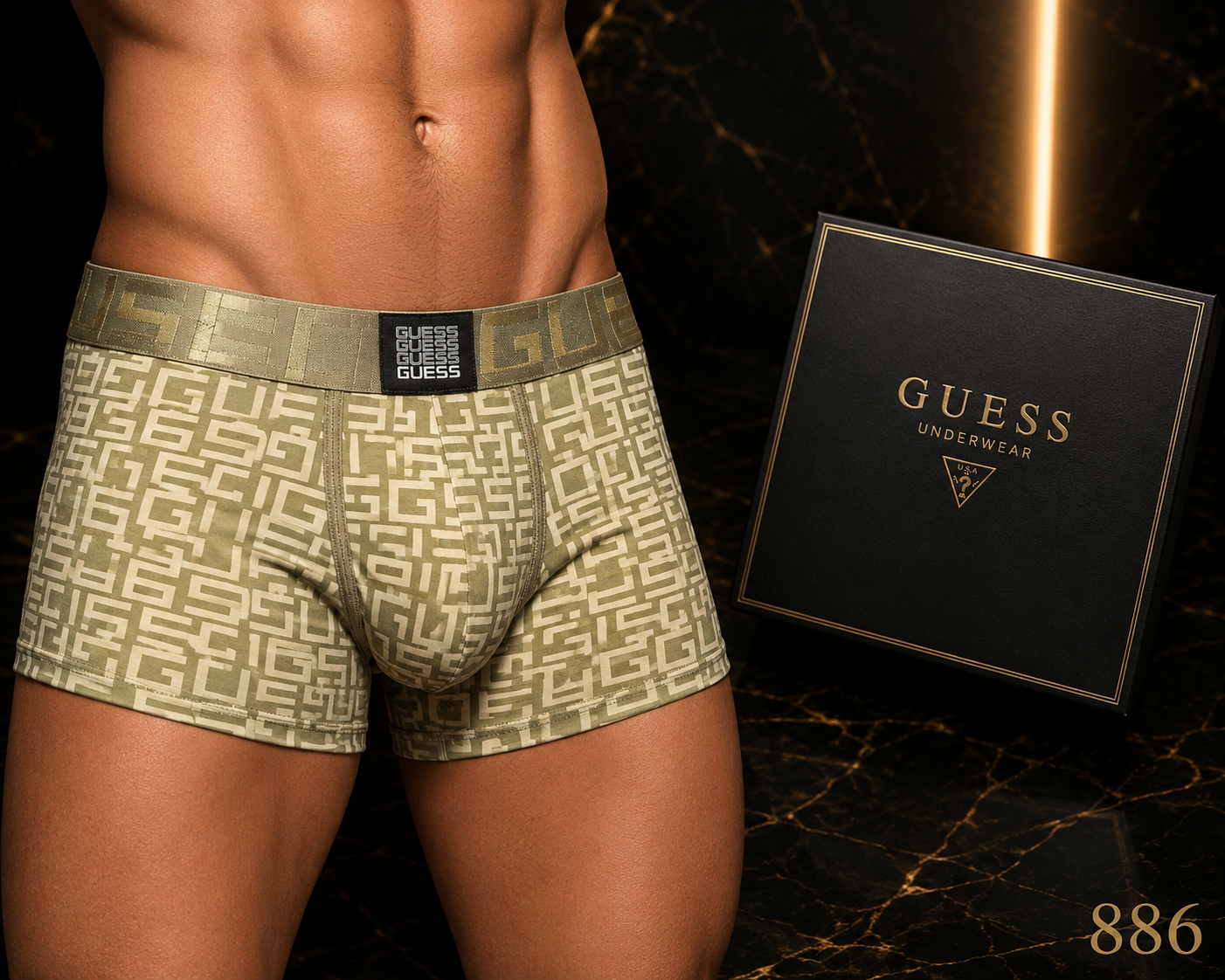 GATSBY Men'n Boxer Briefs-886