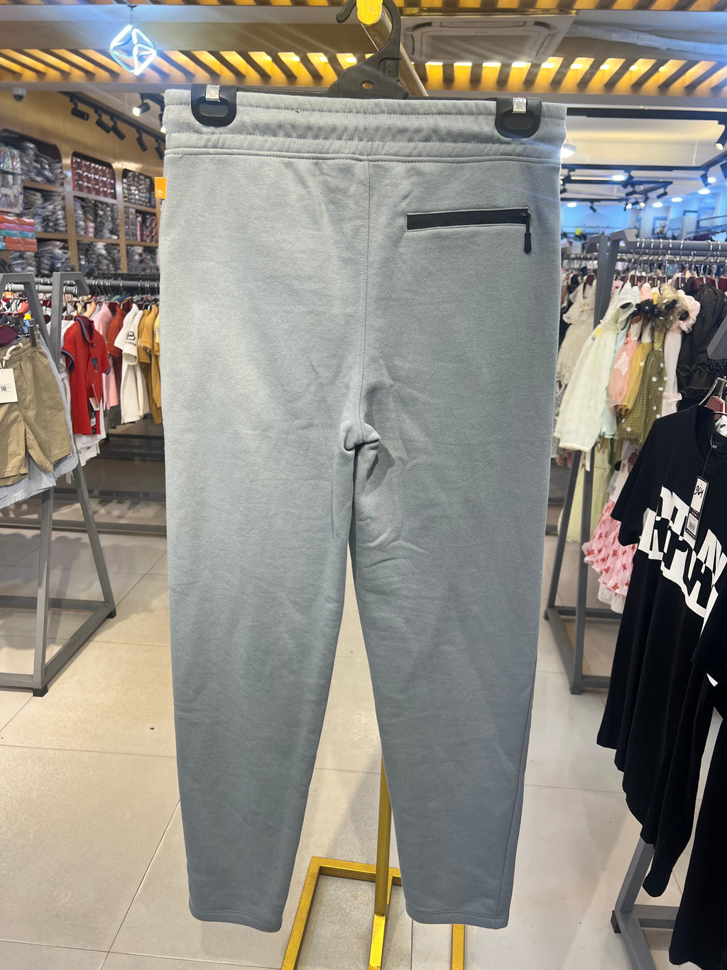 Premium Men's Ash Gray Track Pants|TP30