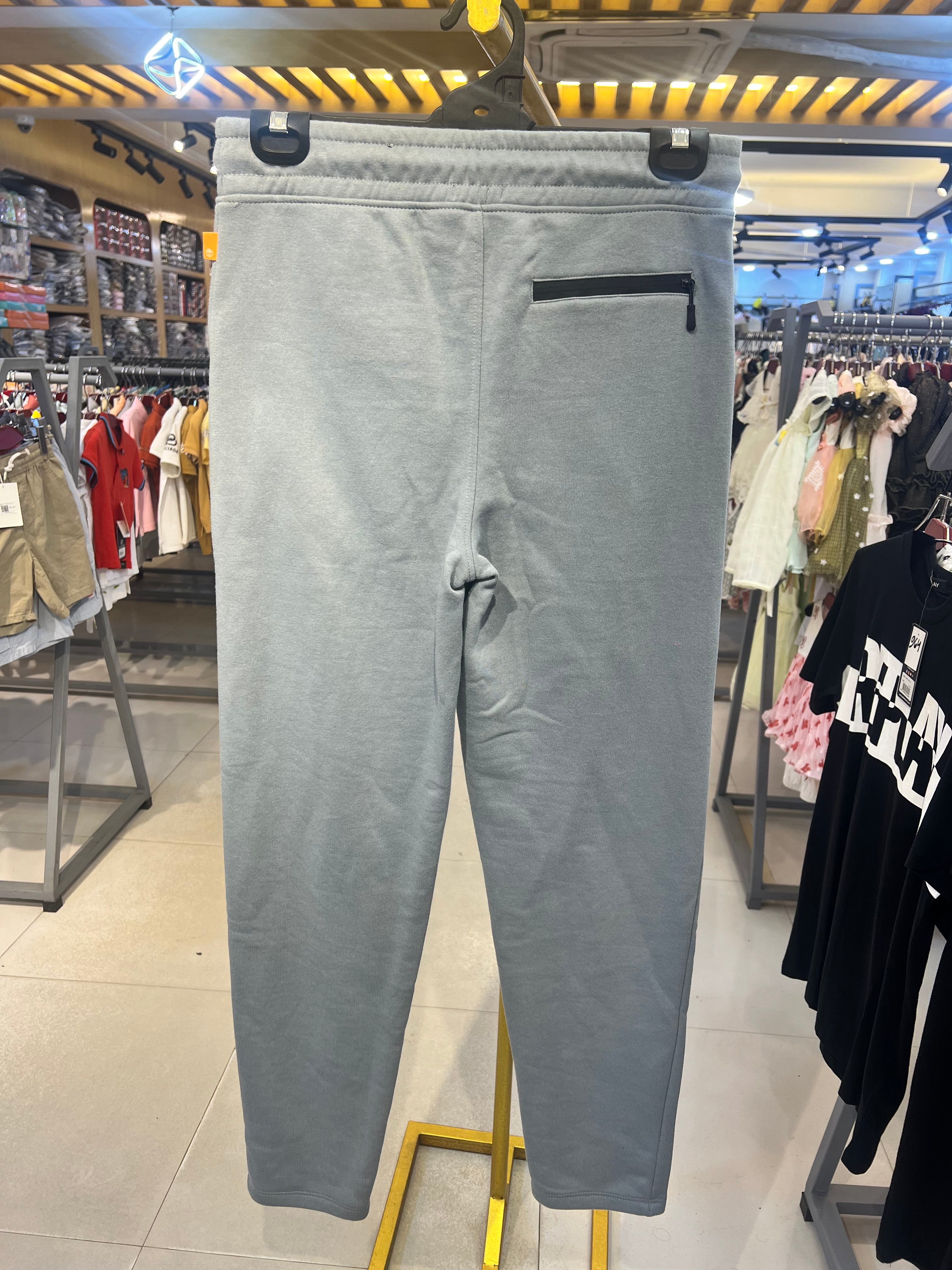 Premium Men's Ash Gray Track Pants|TP30