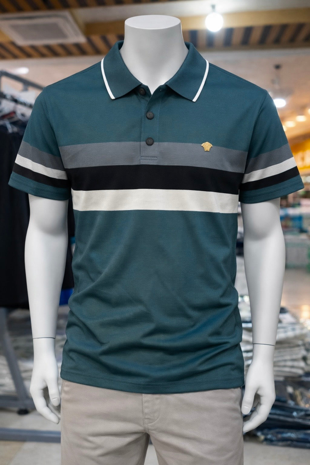 Men's Premium Colorblock Polo T-Shirt 085