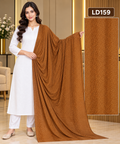 Premium Ladies Ombre Jacquard Dupatta - LD159
