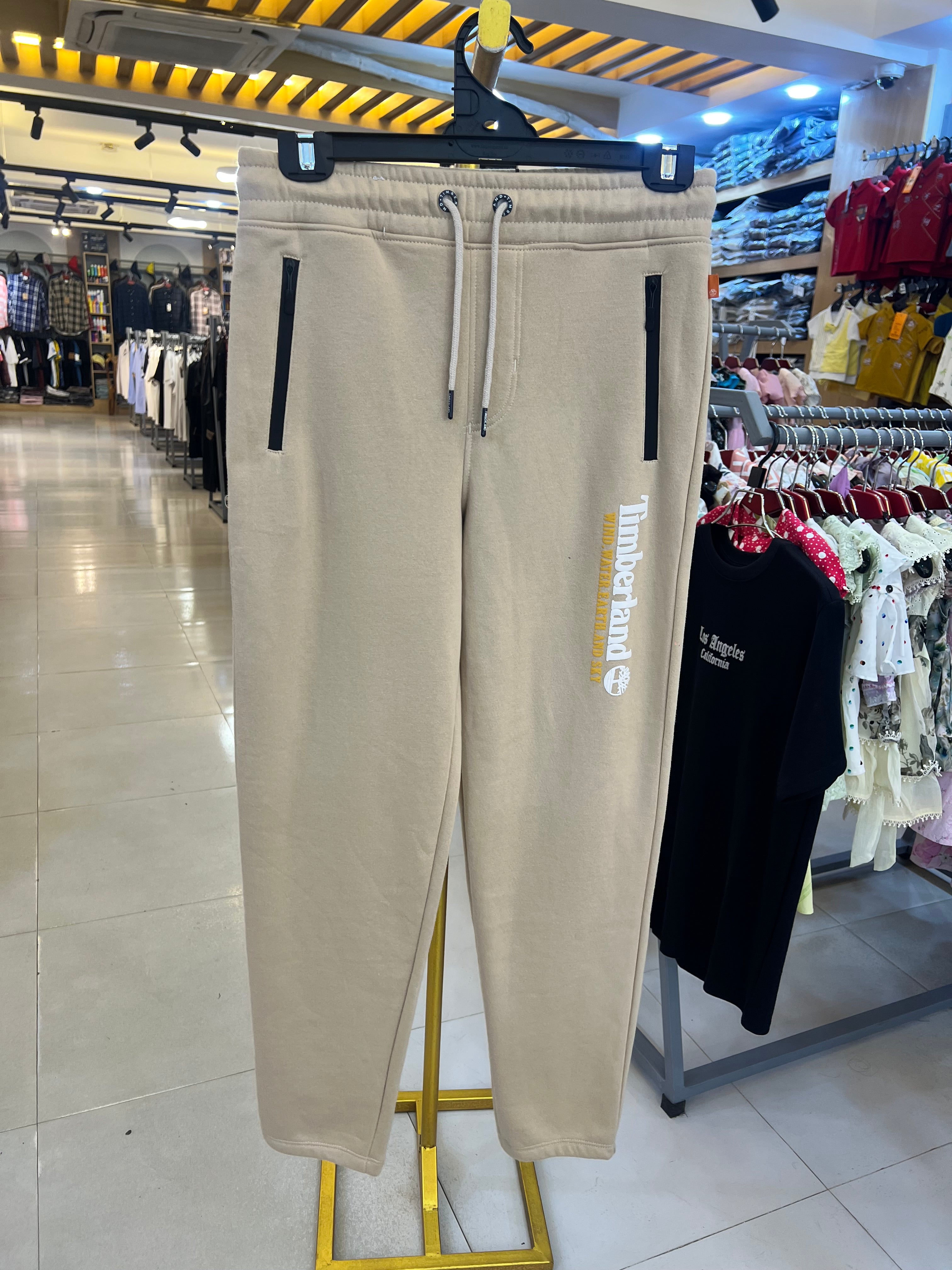 Premium Terry Jogger Pants – Oatmeal | TP18