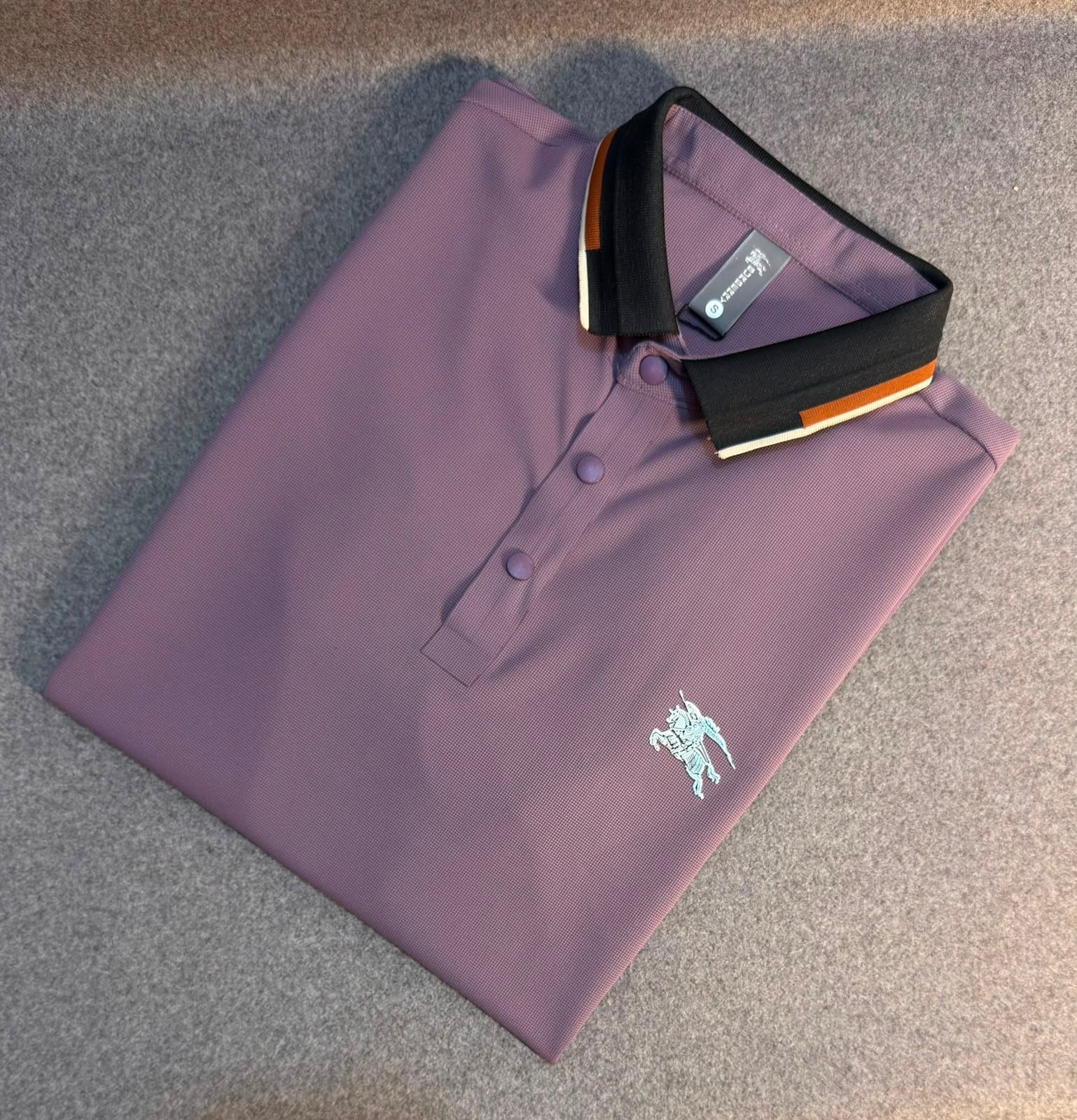 Premium Peach Luxury Finish Polo Tshirt BRPL Light Purple