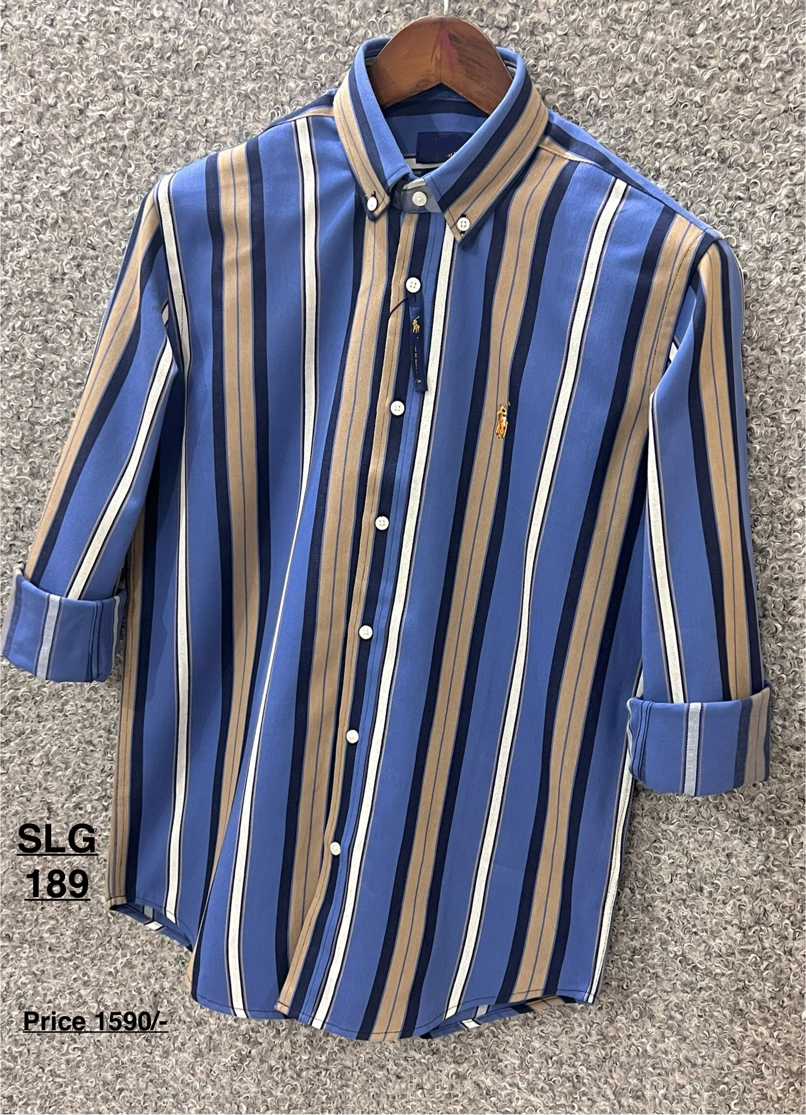 Premium Stripe Full Sleeve Shirt  RLST 435