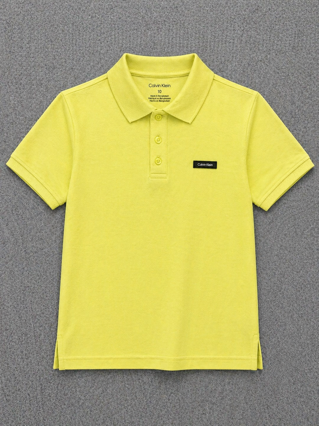 Gatsby Boys Polo T-Shirt Light Yellow-C217