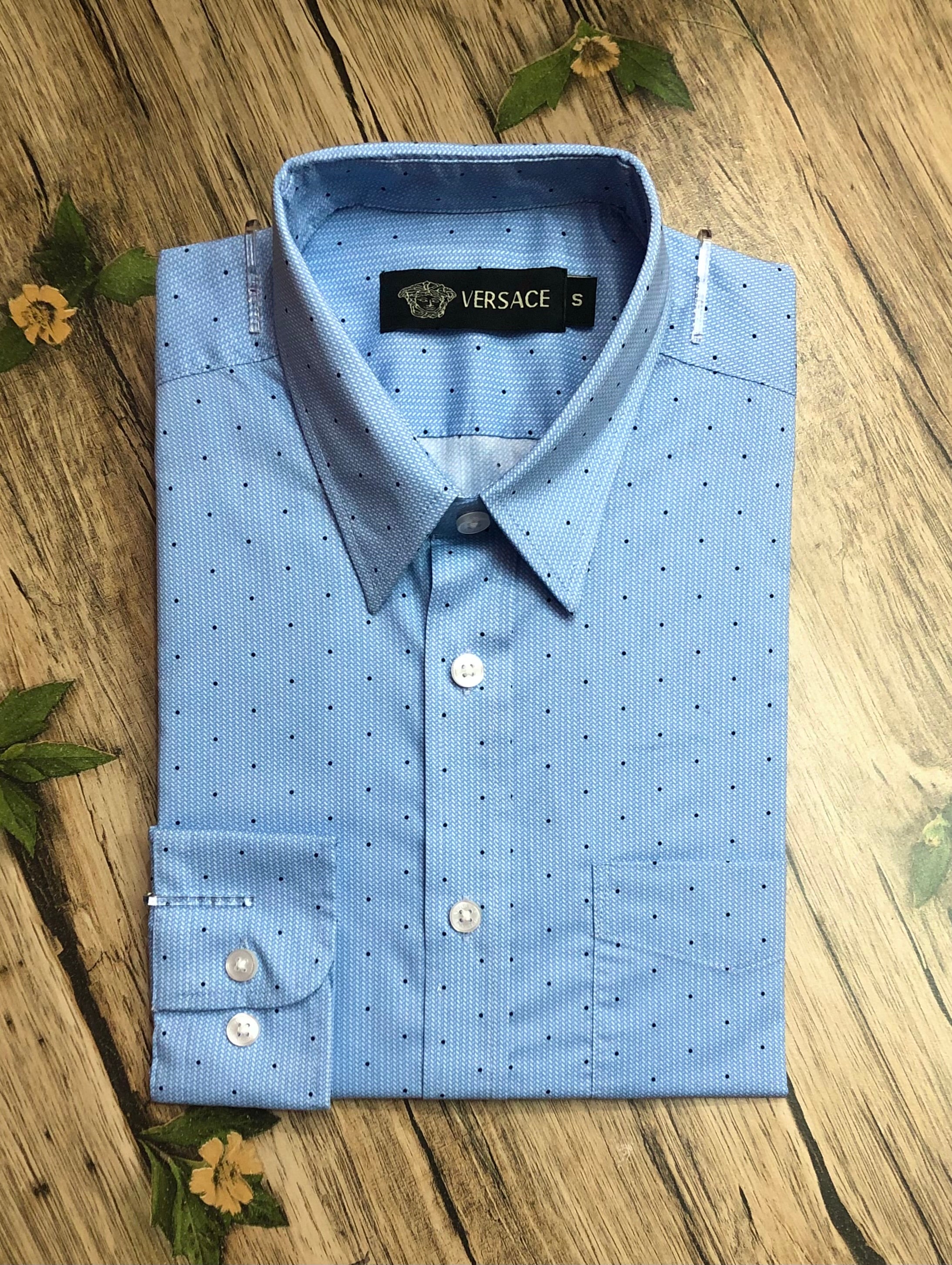 Premium Micro Printed Cotton Shirt VRSCP 106