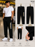 Premium Terry Jogger Pants Black-TP19