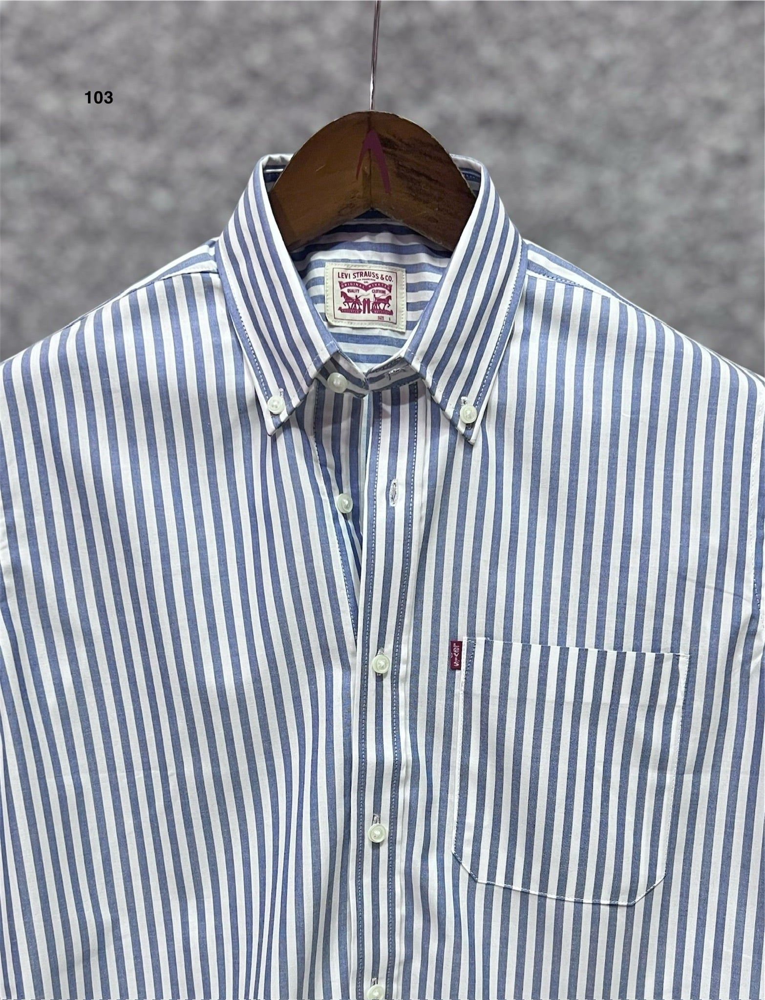 Premium Stripe Full Sleeve Shirt LVST 103