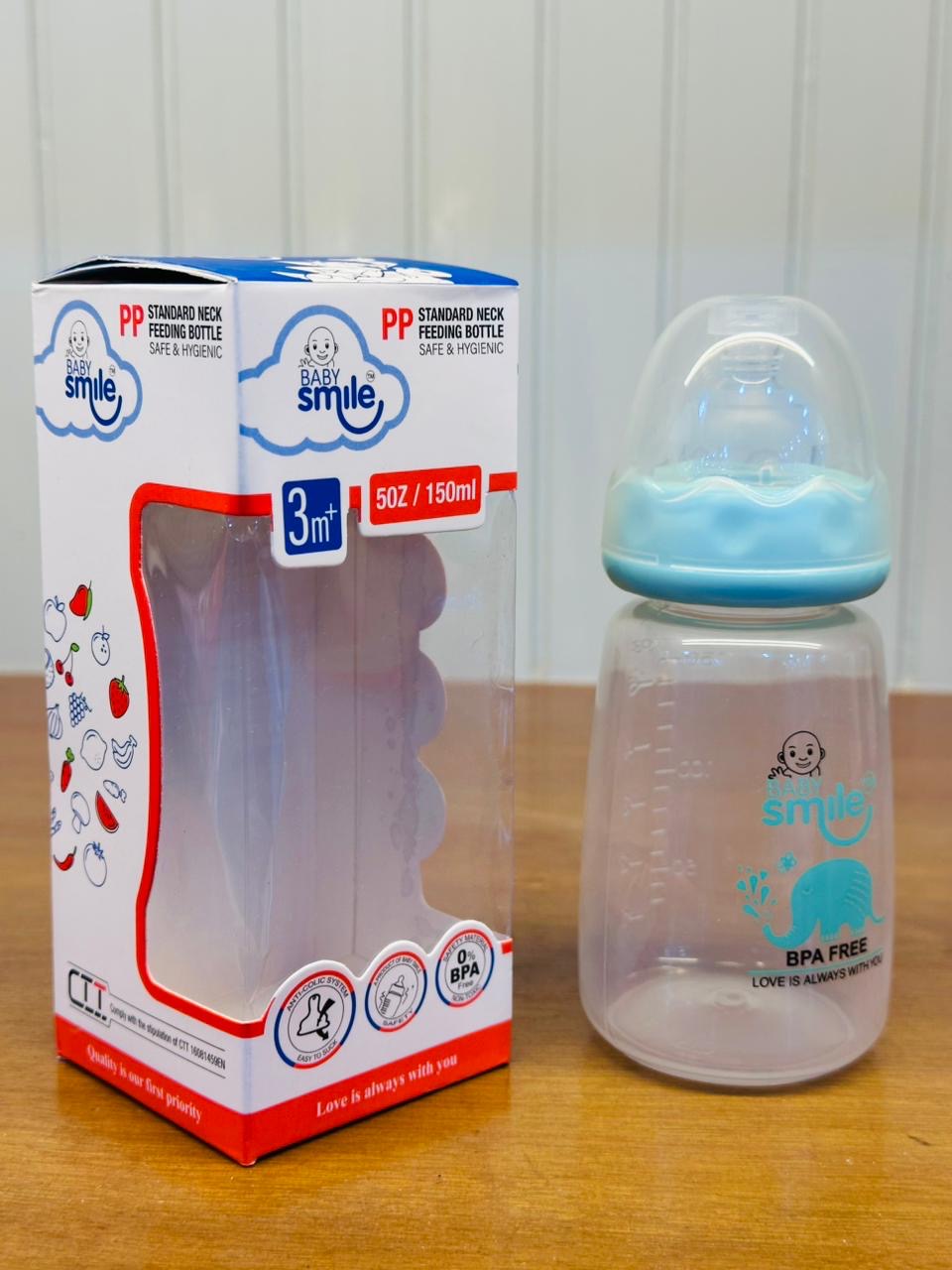 Baby Smile Feeding Bottle 5oz/150ml-C1007